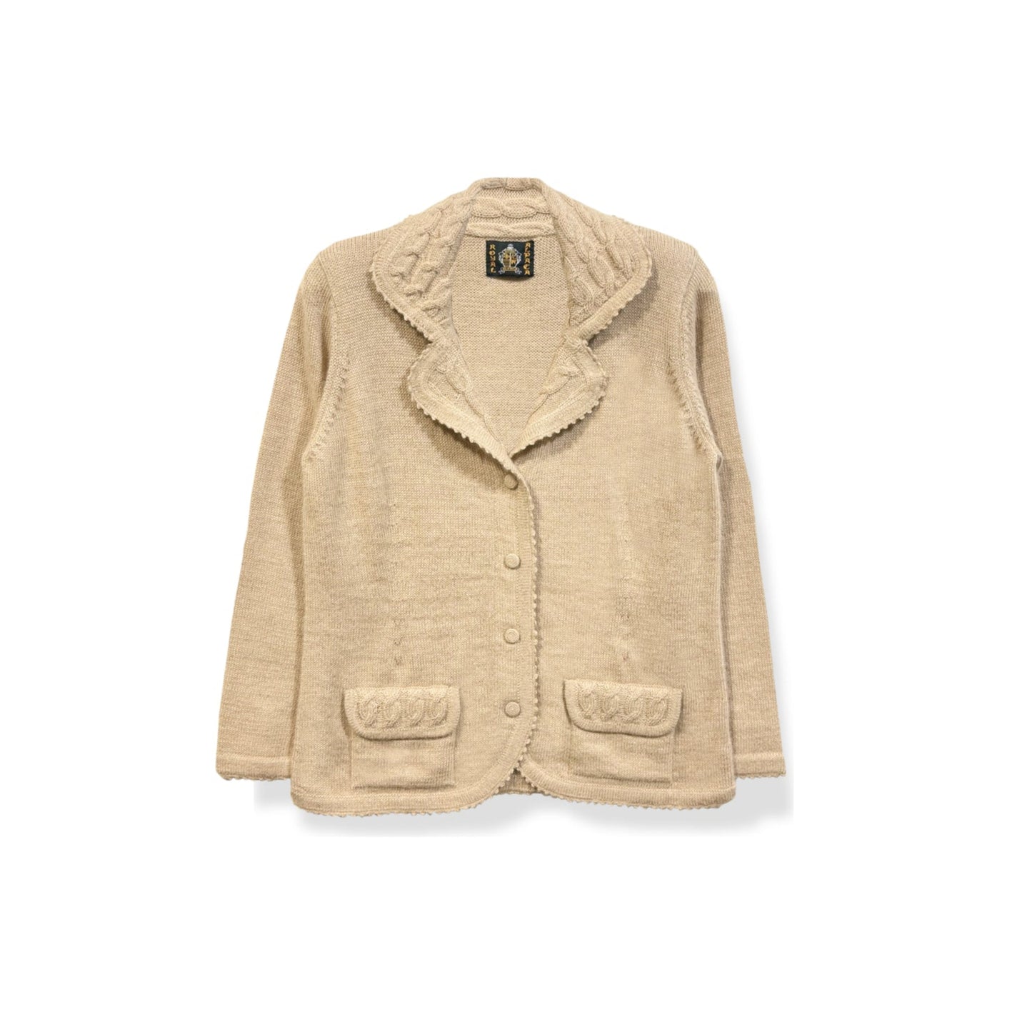 《オンライン限定価格》ニット / カーディガン / アルパカ100% / RoyalAlpaca_ロイヤルアルパカ