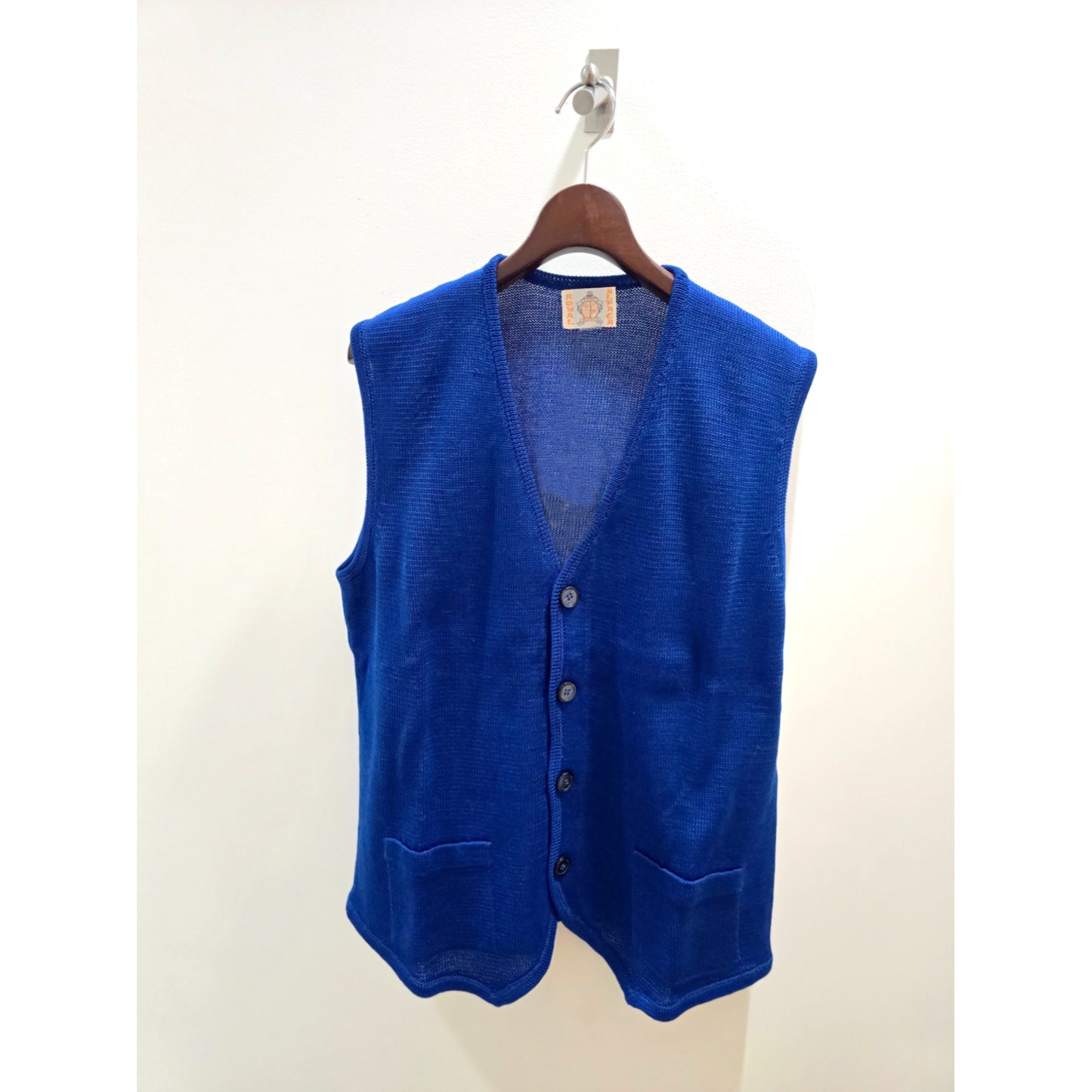 《オンライン限定価格》メンズ / ニット / ベスト / ピマコットン100% / RoyalAlpaca_ロイヤルアルパカ
