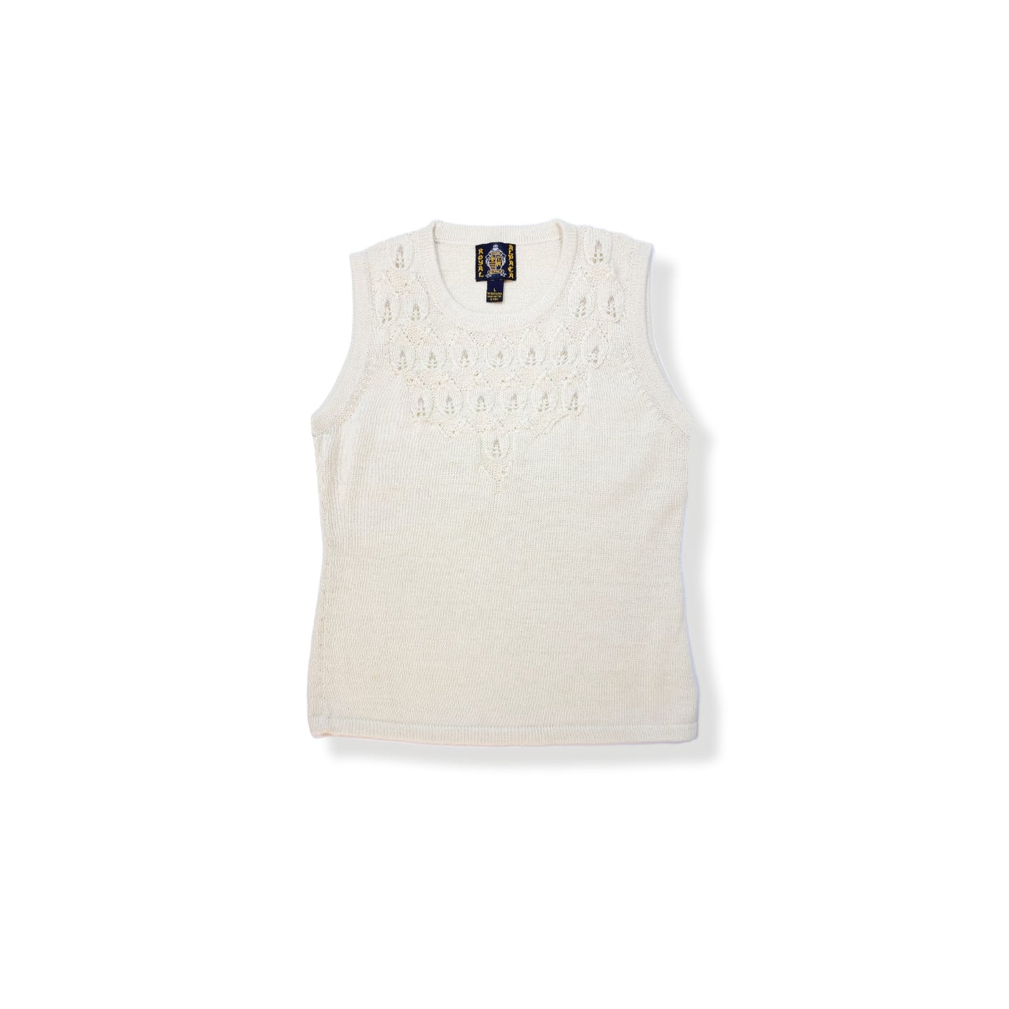 Knitwear / Sweater / Vest / 100% Alpaca / RoyalAlpaca