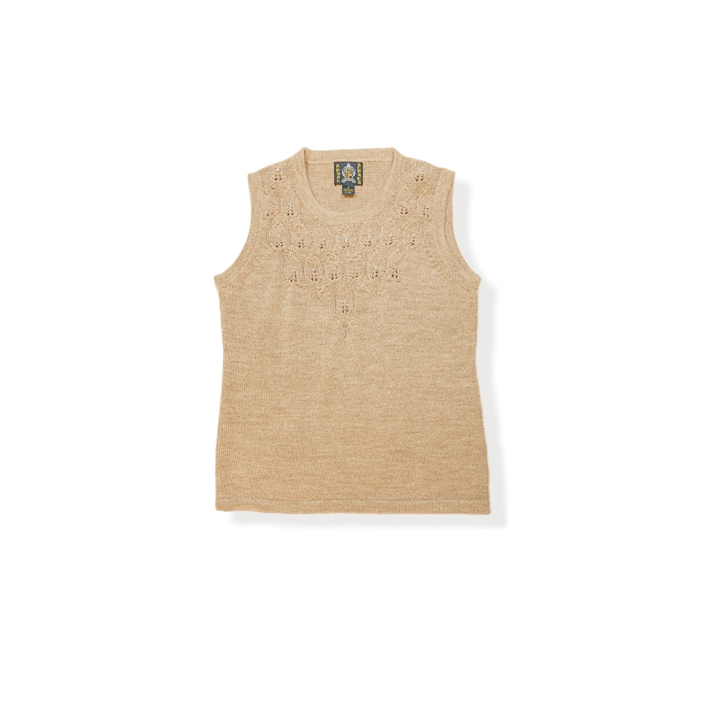 Knitwear / Sweater / Vest / 100% Alpaca / RoyalAlpaca