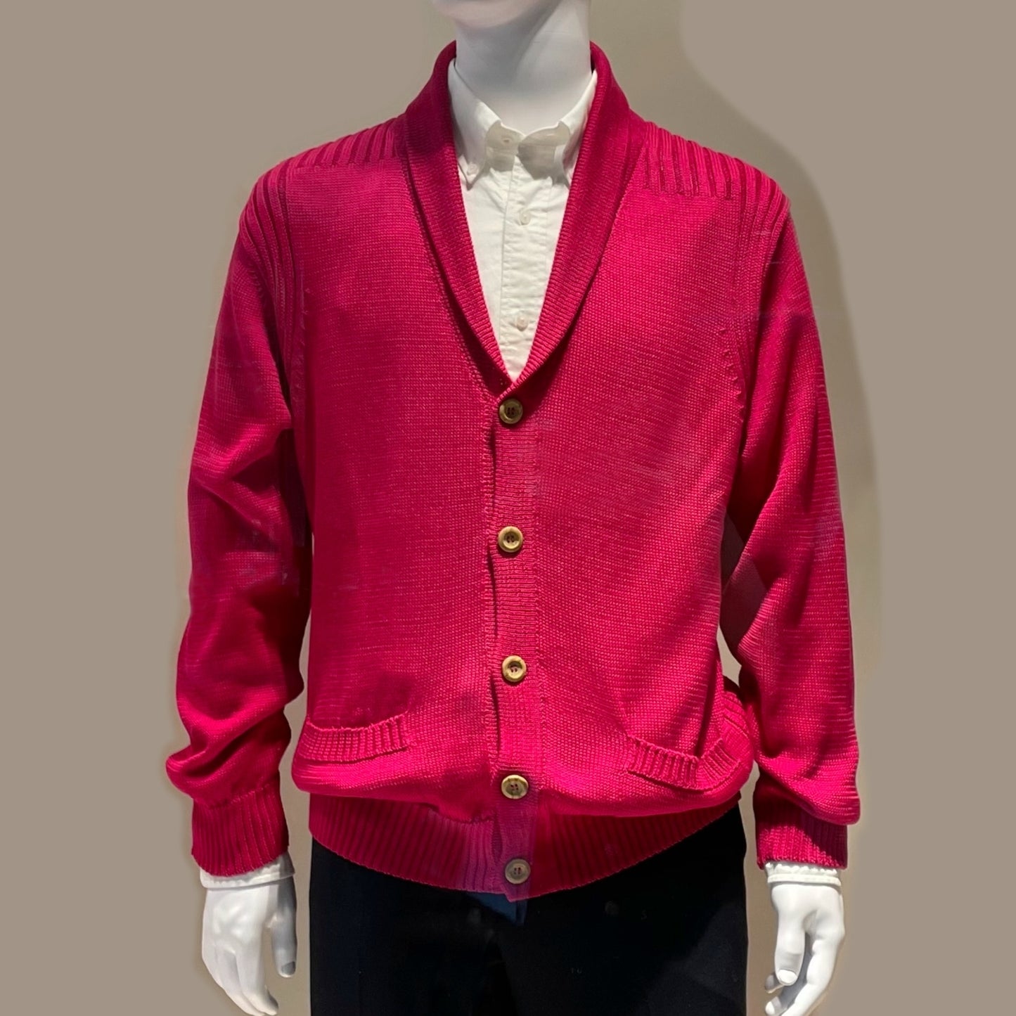 《オンライン限定価格》メンズ / ニット / カーディガン / ピマコットン100% / RoyalAlpaca_ロイヤルアルパカ