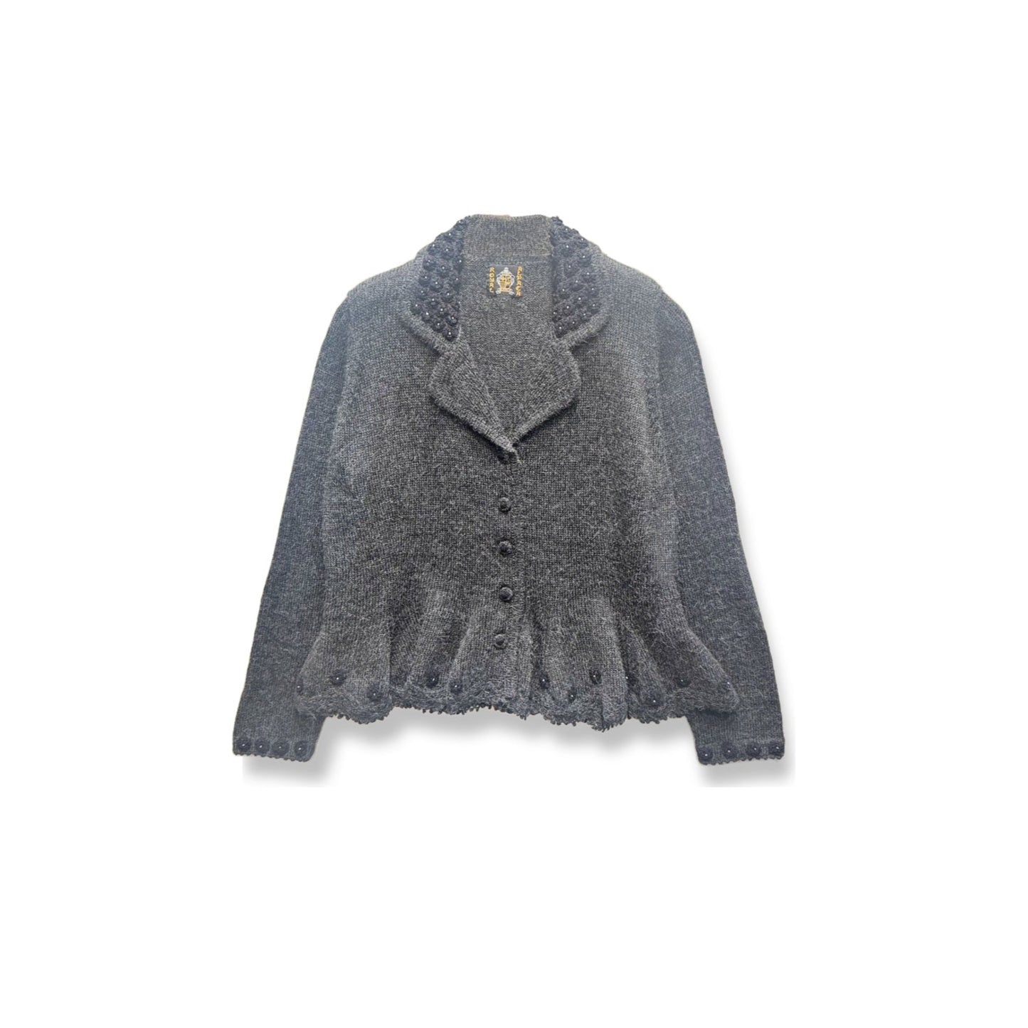Limited Time Sale: Knit / Cardigan / 100% Alpaca / RoyalAlpaca