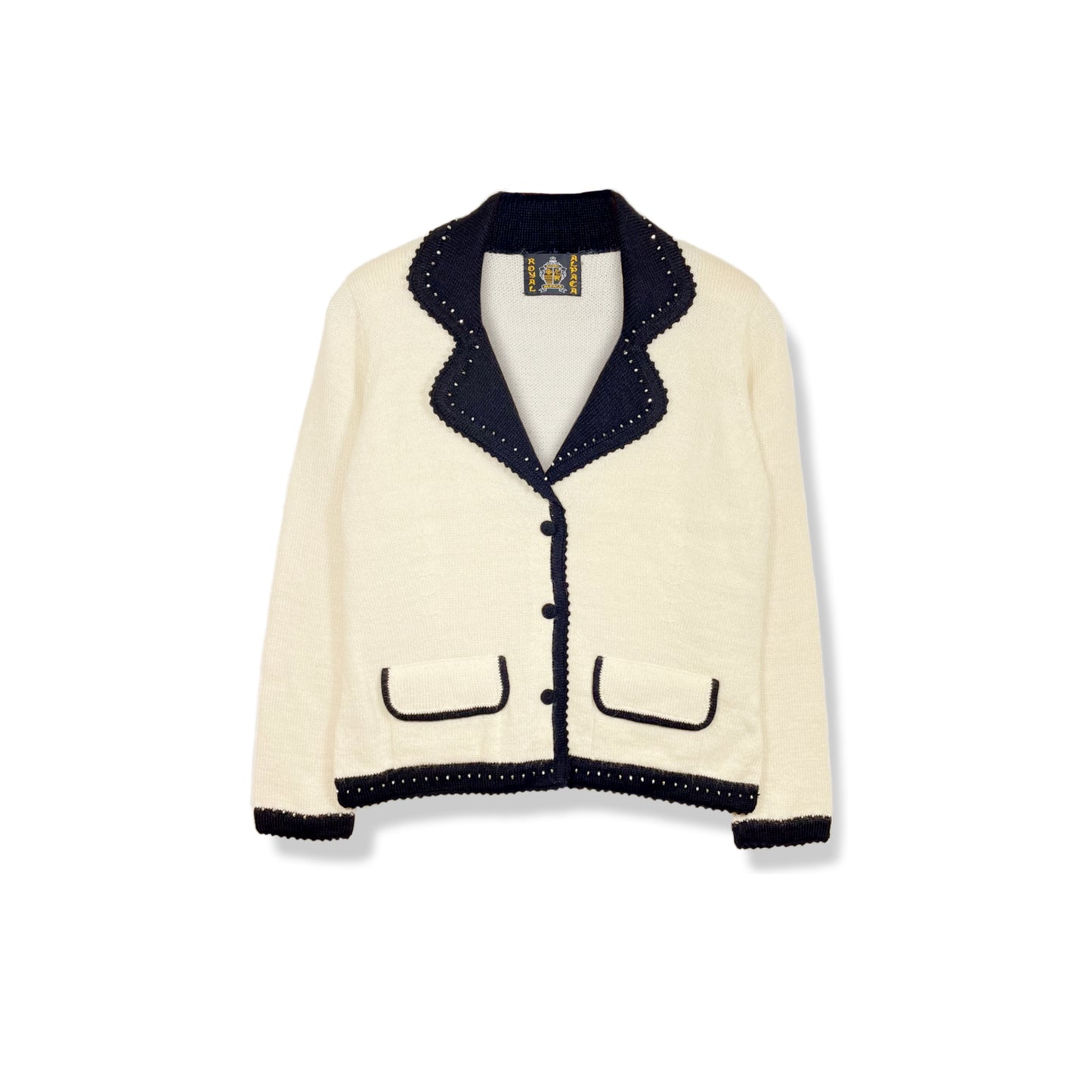 Limited Time Sale: Knit / Cardigan / 100% Alpaca / RoyalAlpaca