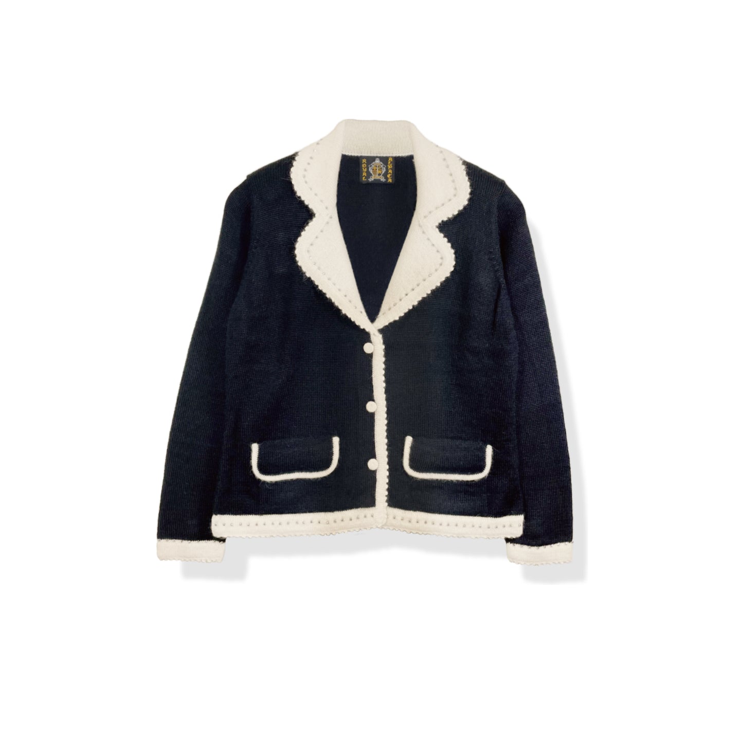 Limited Time Sale: Knit / Cardigan / 100% Alpaca / RoyalAlpaca