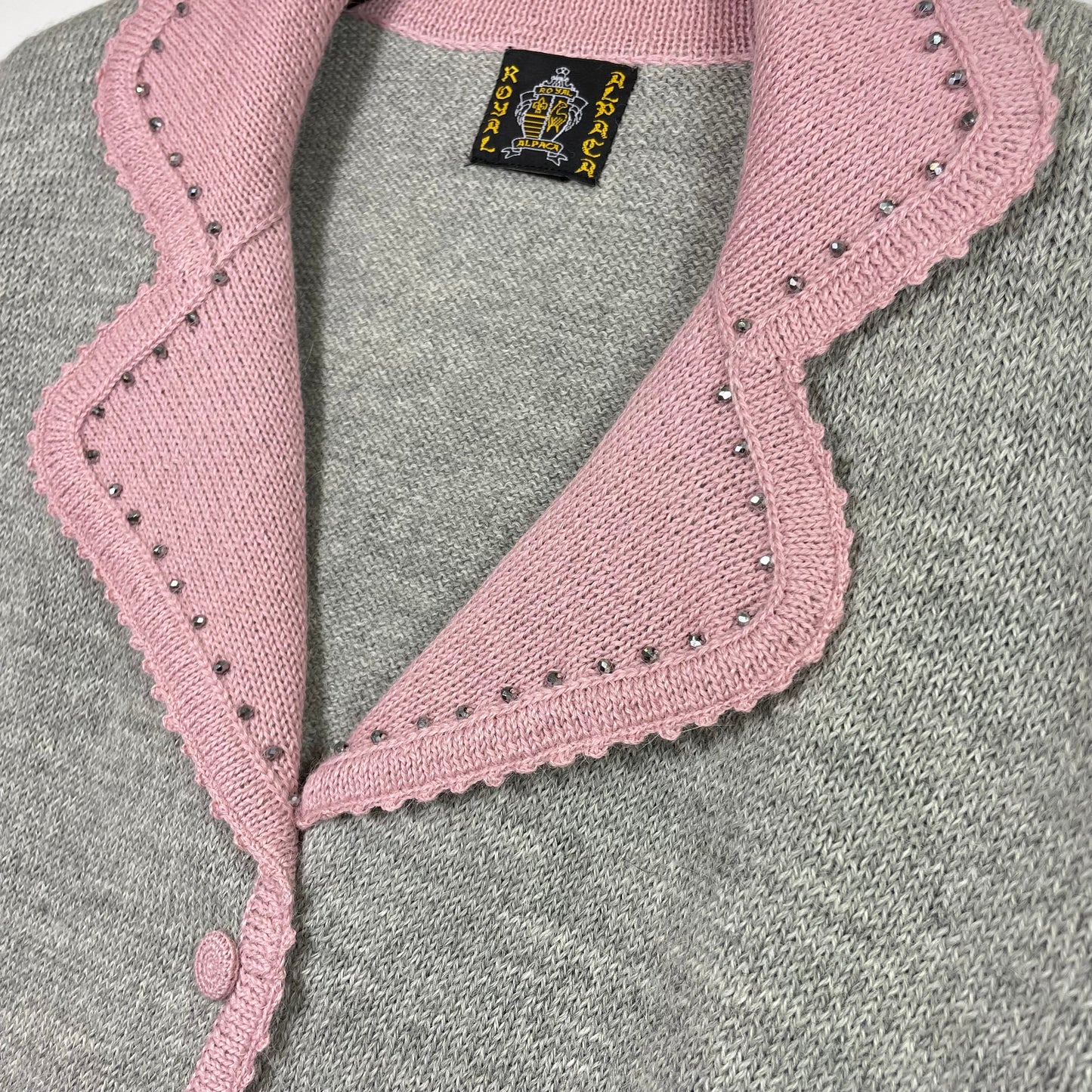 Limited Time Sale: Knit / Cardigan / 100% Alpaca / RoyalAlpaca