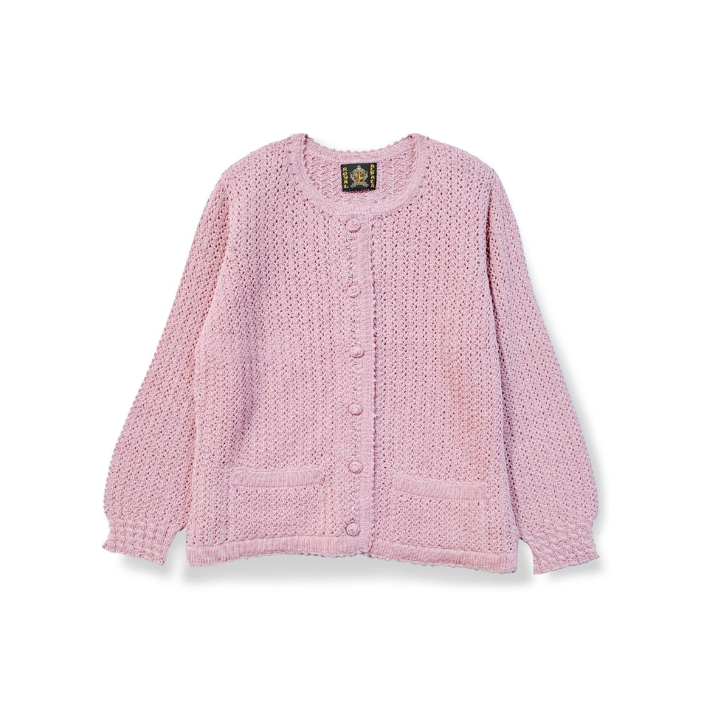 Limited Time Sale: Knit / Cardigan / 100% Alpaca / RoyalAlpaca