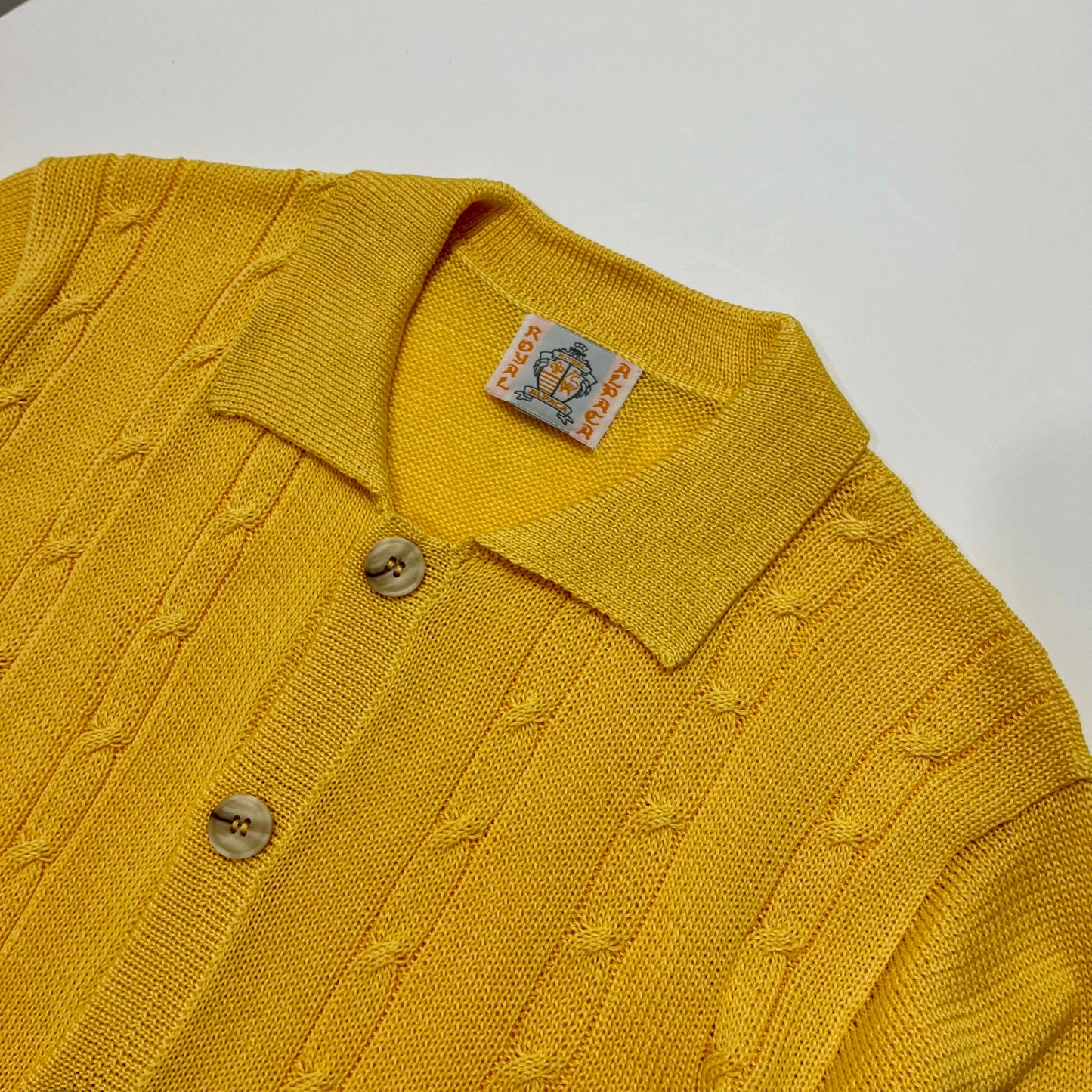 《オンライン限定価格》メンズ / ニット / シャツ / ピマコットン100% / RoyalAlpaca_ロイヤルアルパカ