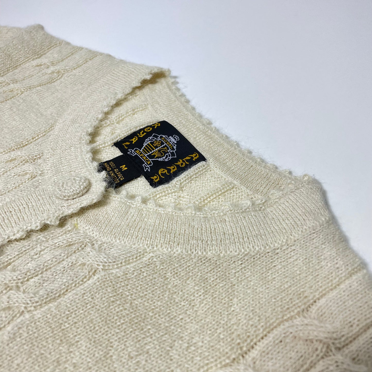 Limited Time Sale: Knit / Cardigan / 100% Alpaca / RoyalAlpaca