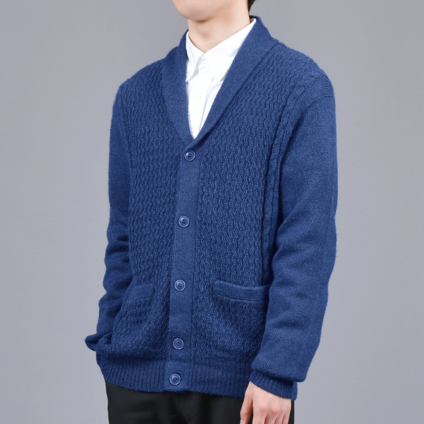 《オンライン限定価格》メンズ / ニット / カーディガン / アルパカ100% / RoyalAlpaca_ロイヤルアルパカ