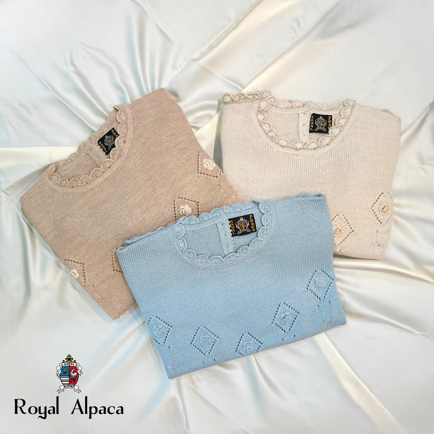 《オンライン限定価格》ニット / セーター / アルパカ 100% / RoyalAlpaca_ロイヤルアルパカ