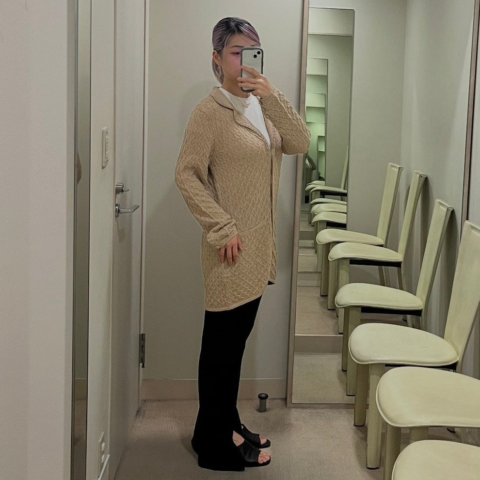 Limited Time Sale: Knit/Coat/Cardigan/100% Alpaca/RoyalAlpaca