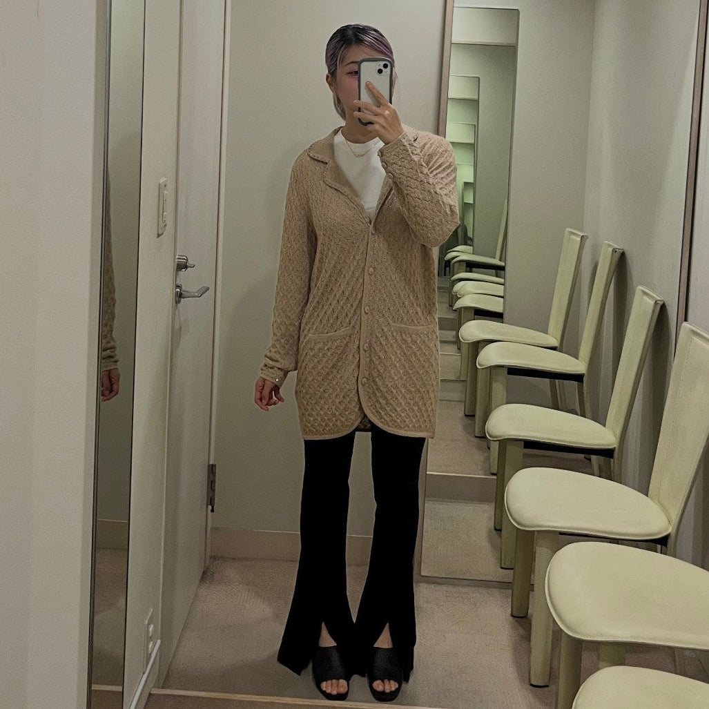 Limited Time Sale: Knit/Coat/Cardigan/100% Alpaca/RoyalAlpaca