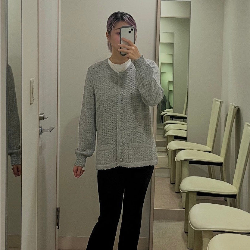 Limited Time Sale: Knit / Cardigan / 100% Alpaca / RoyalAlpaca