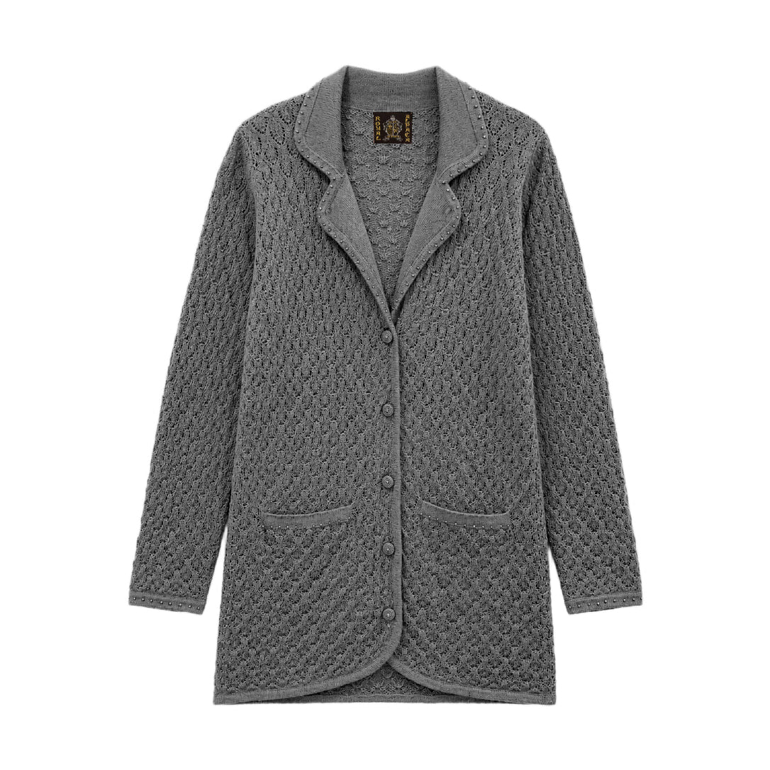 Limited Time Sale: Knit/Coat/Cardigan/100% Alpaca/RoyalAlpaca