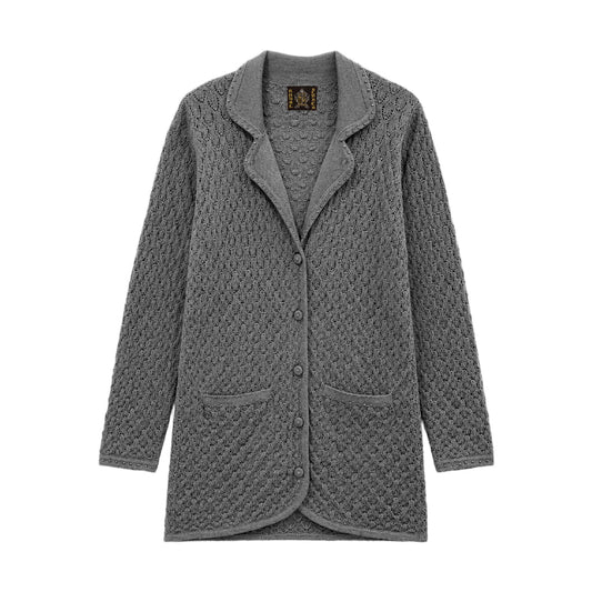 Limited Time Sale: Knit/Coat/Cardigan/100% Alpaca/RoyalAlpaca