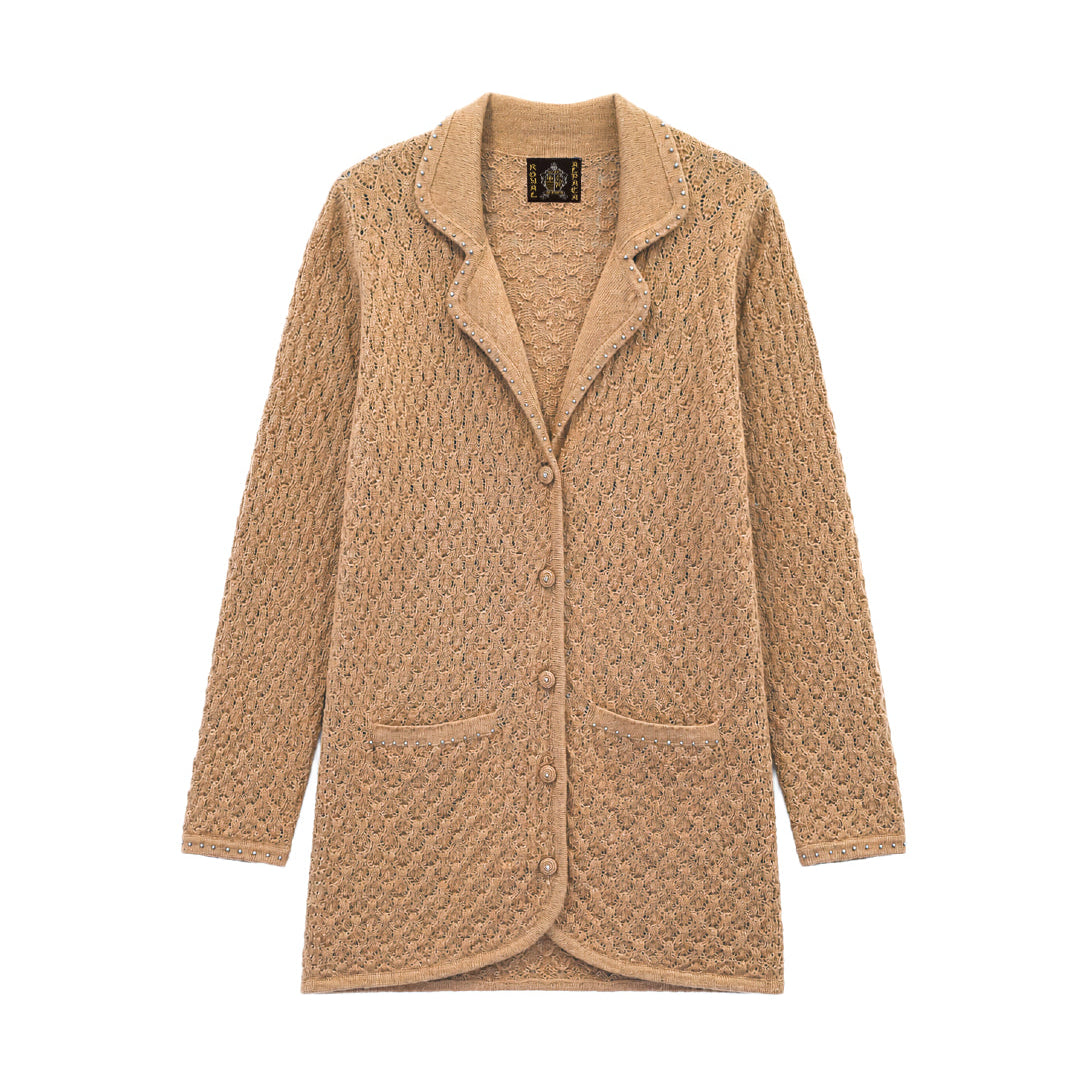 Limited Time Sale: Knit/Coat/Cardigan/100% Alpaca/RoyalAlpaca