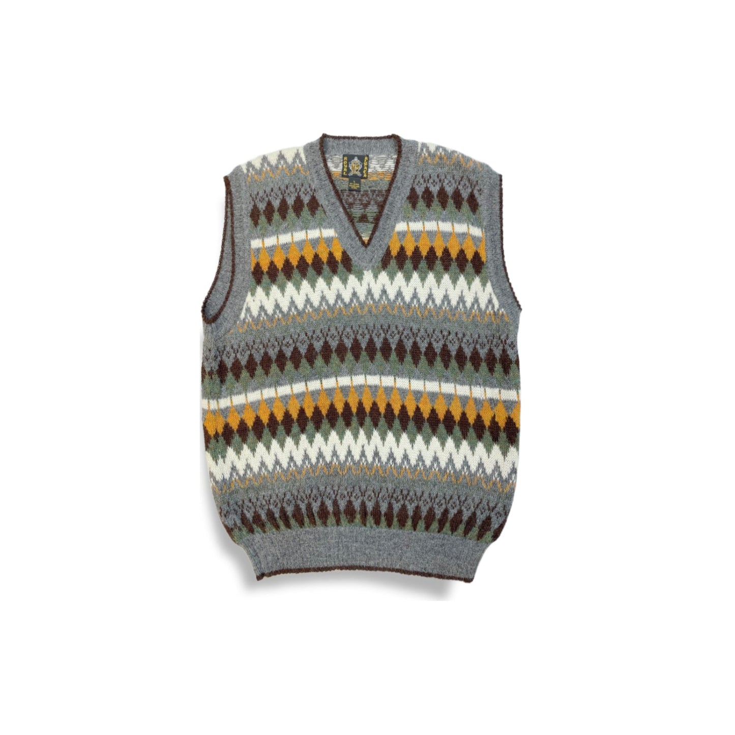 [Online Exclusive Price] Unisex Knit Sweater/Vest/100% Alpaca/RoyalAlpaca