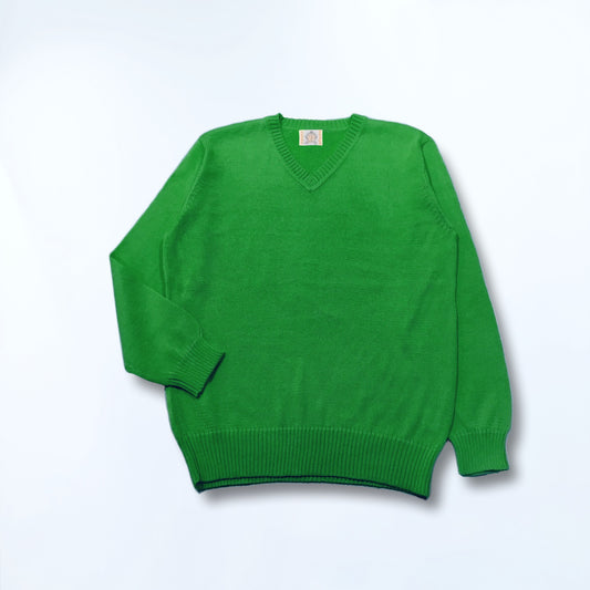 [Online Exclusive Price] Unisex Knit Sweater / 100% Pima Cotton / Royal Alpaca