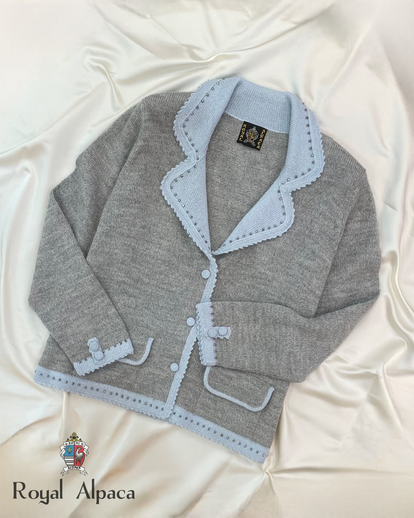 《オンライン限定価格》ニット / カーディガン / アルパカ100％ / RoyalAlpaca_ロイヤルアルパカ