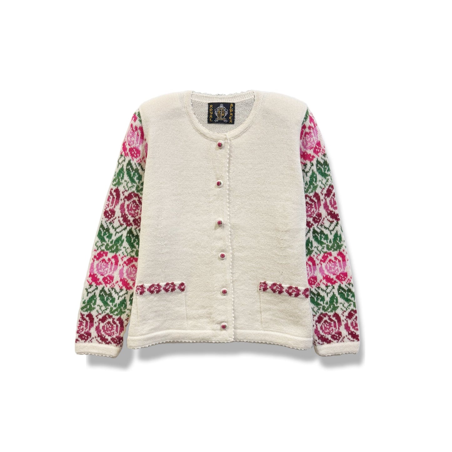 《オンライン限定特価》ニット / カーディガン / アルパカ100% / RoyalAlpaca_ロイヤルアルパカ