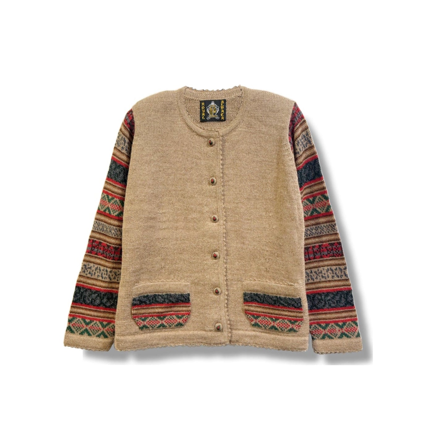 ニット / カーディガン / アルパカ100% / RoyalAlpaca_ロイヤルアルパカ