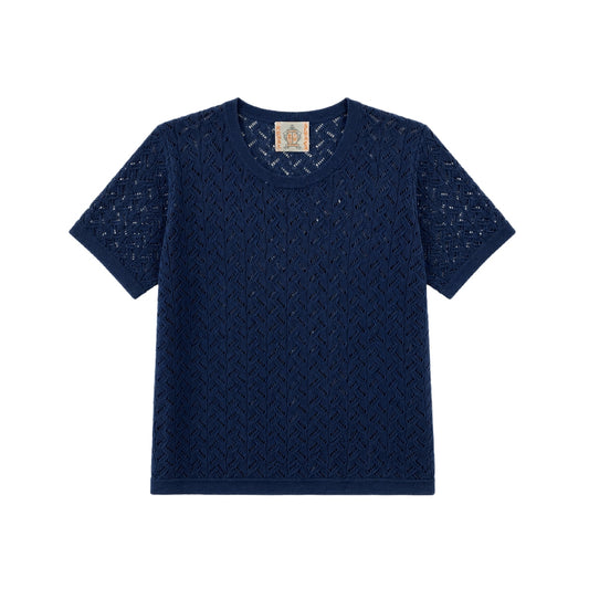 [Online Exclusive] 100% Pima Cotton Knit T-Shirt, Organic Cotton (Replica)