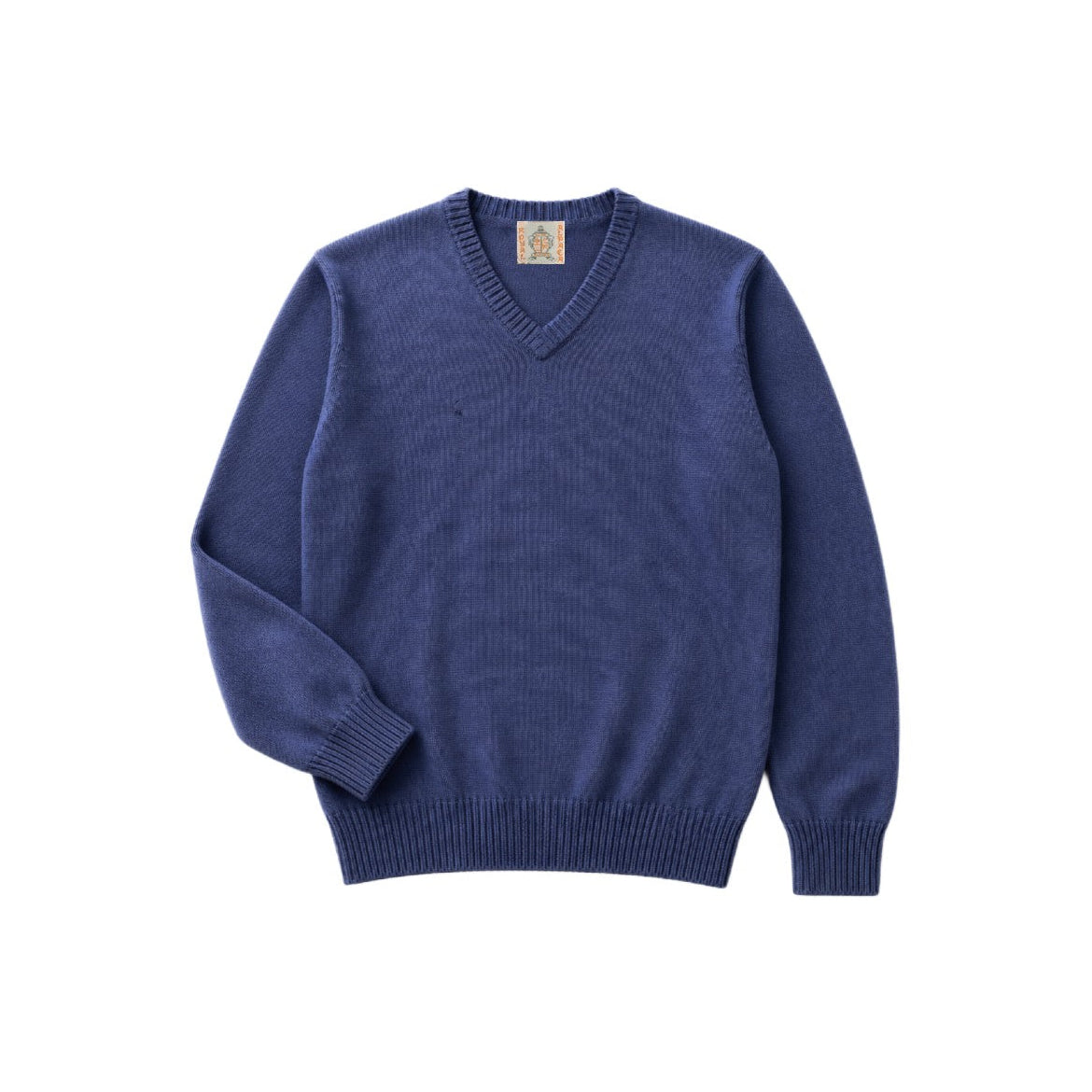 [Online Exclusive Price] Unisex Knit Sweater / 100% Pima Cotton / Royal Alpaca
