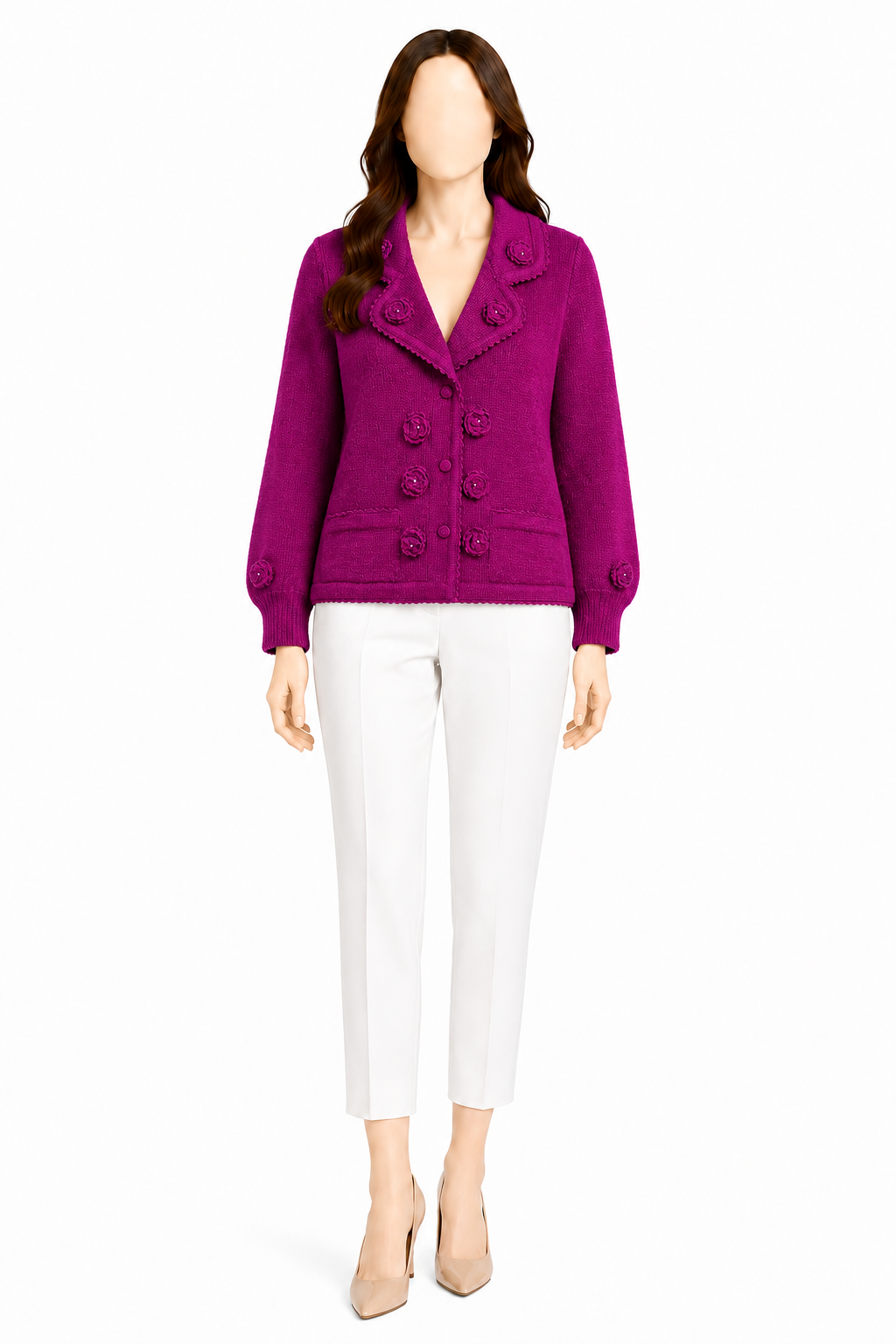 Limited Time Sale: Knit / Cardigan / 100% Alpaca / RoyalAlpaca