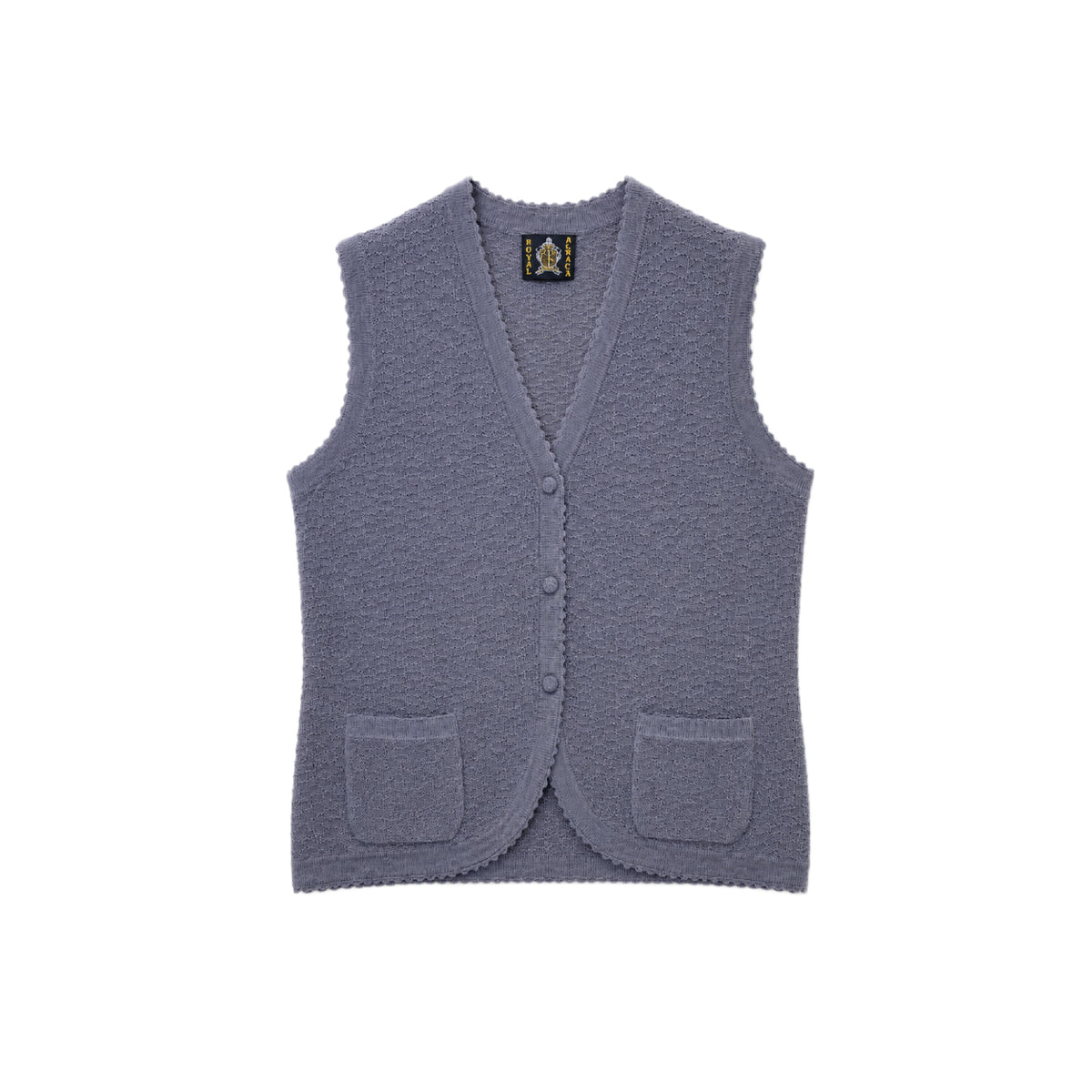 [Online Exclusive Price] Knit / Vest / 100% Alpaca / RoyalAlpaca