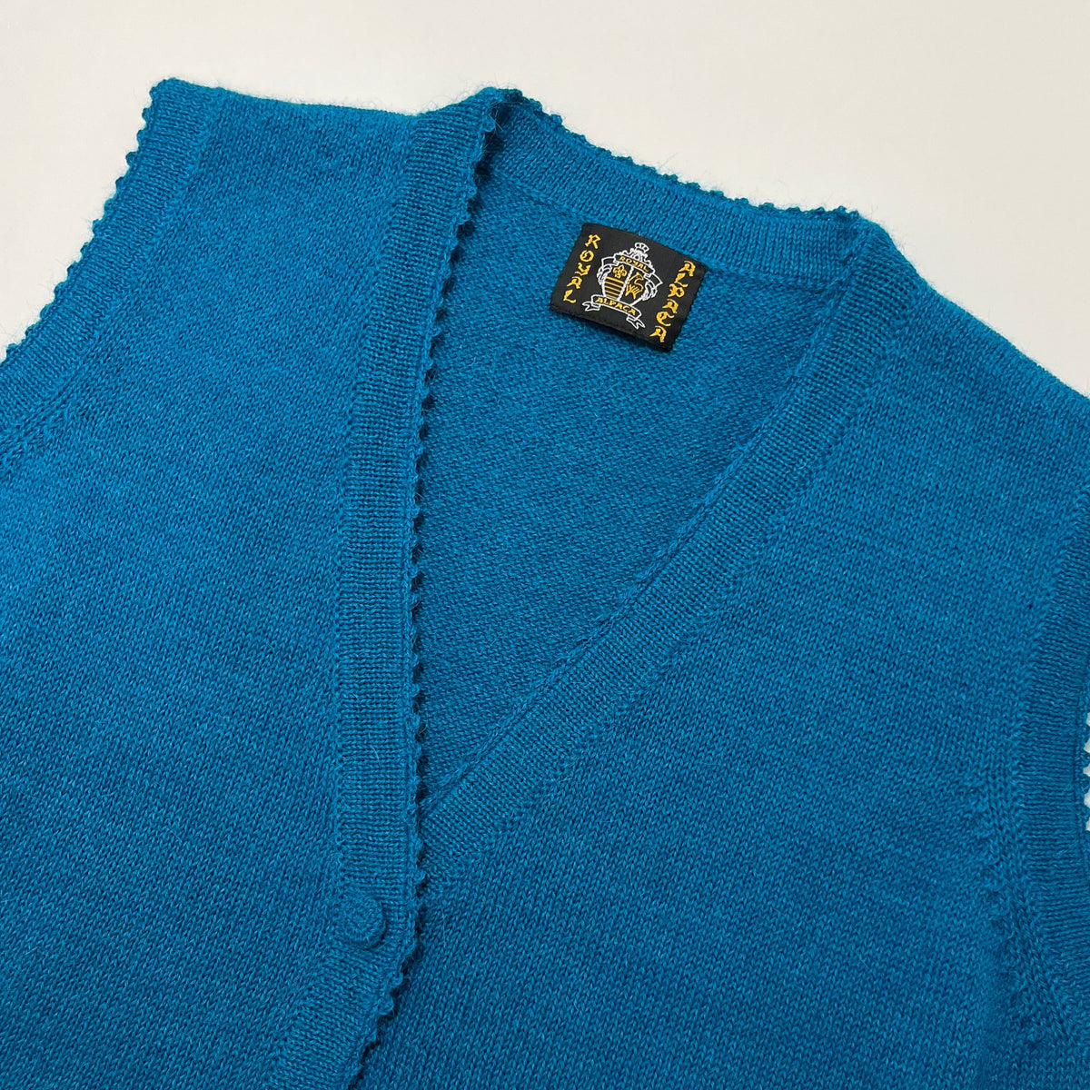 [Online Exclusive Price] Knit / Vest / 100% Alpaca / RoyalAlpaca