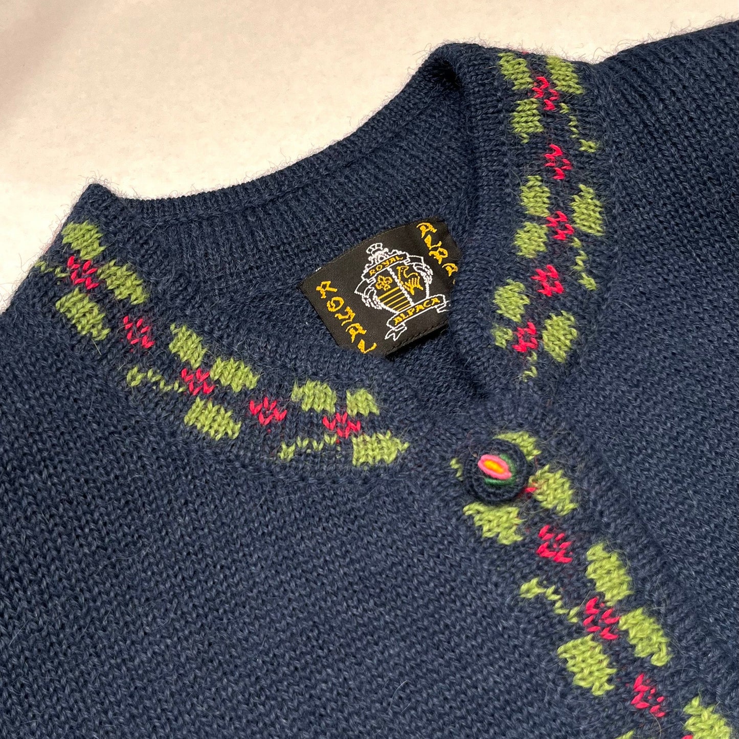 [Online Exclusive Price] Knit / Vest / 100% Alpaca / RoyalAlpaca