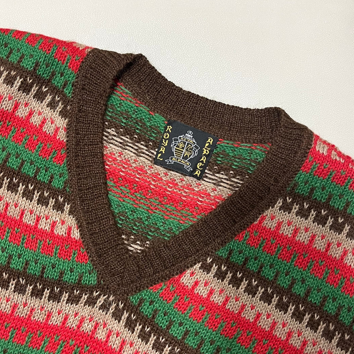 [Online Exclusive Price] Unisex Knit Sweater/Vest/100% Alpaca/RoyalAlpaca