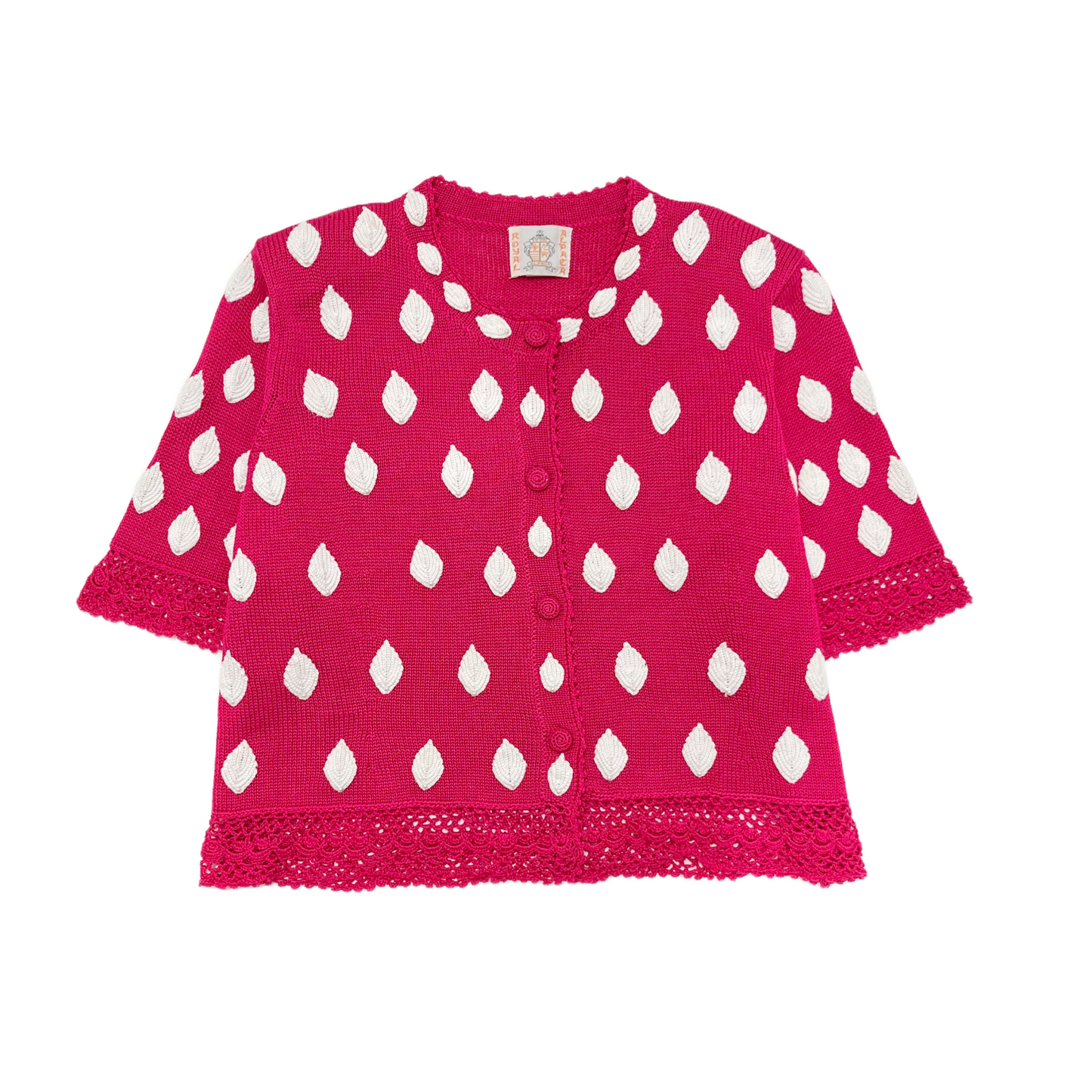 ニット / カーディガン / ピマコットン100％ / RoyalAlpaca_ロイヤルアルパカ