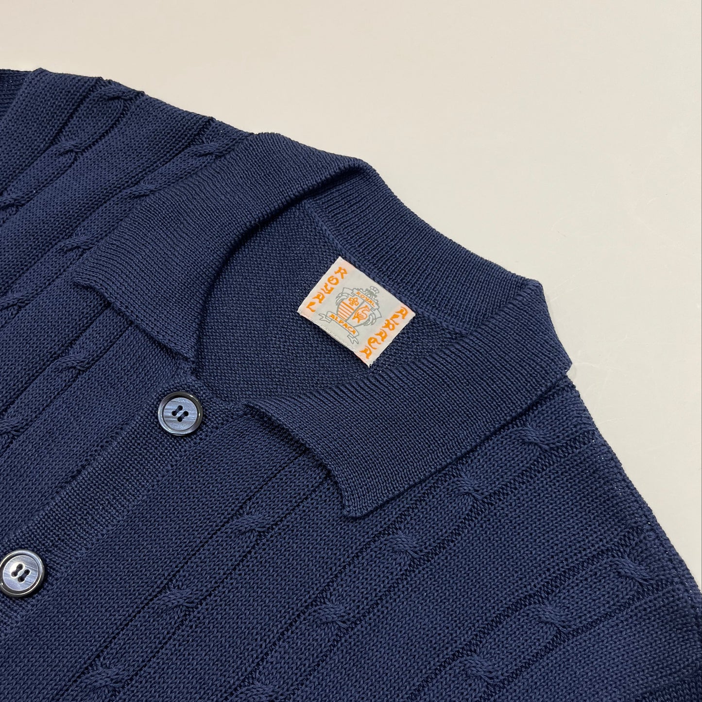 《オンライン限定価格》メンズ / ニット / シャツ / ピマコットン100% / RoyalAlpaca_ロイヤルアルパカ