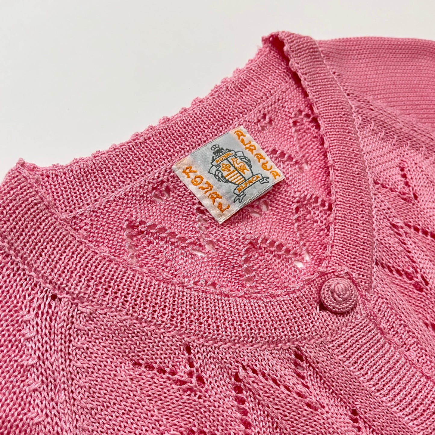 [Online Exclusive Price] Knit / Cardigan / 100% Pima Cotton / Royal Alpaca
