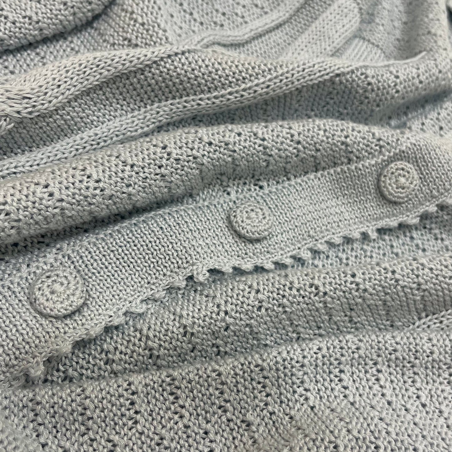[Online Exclusive Price] Knit / Cardigan / 100% Pima Cotton / Royal Alpaca