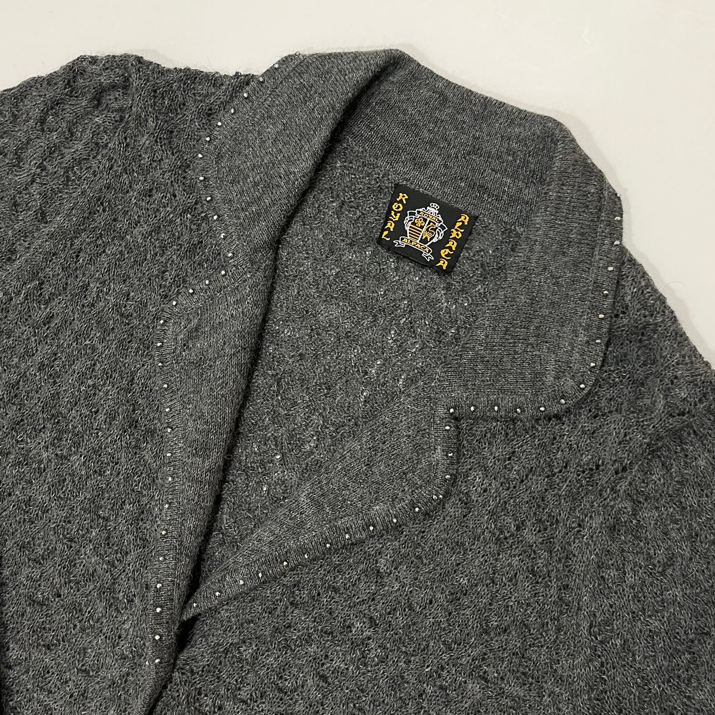 Limited Time Sale: Knit/Coat/Cardigan/100% Alpaca/RoyalAlpaca