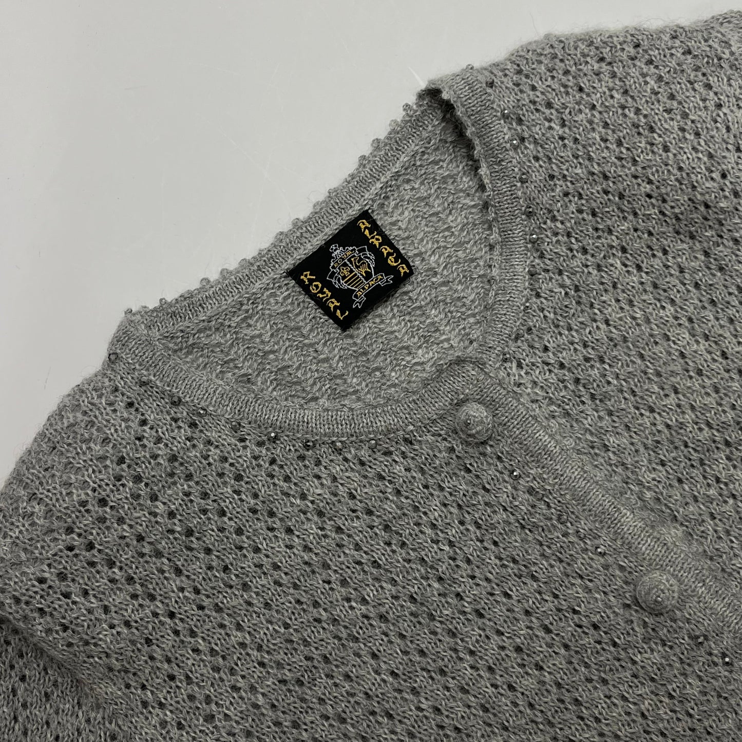 Limited Time Sale: Knit / Cardigan / 100% Alpaca / RoyalAlpaca