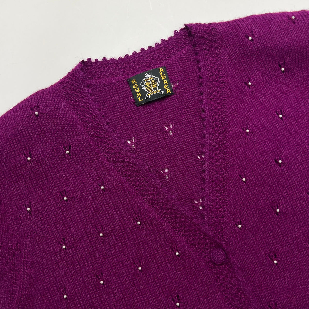 [Online Exclusive Price] Knit / Vest / 100% Alpaca / RoyalAlpaca