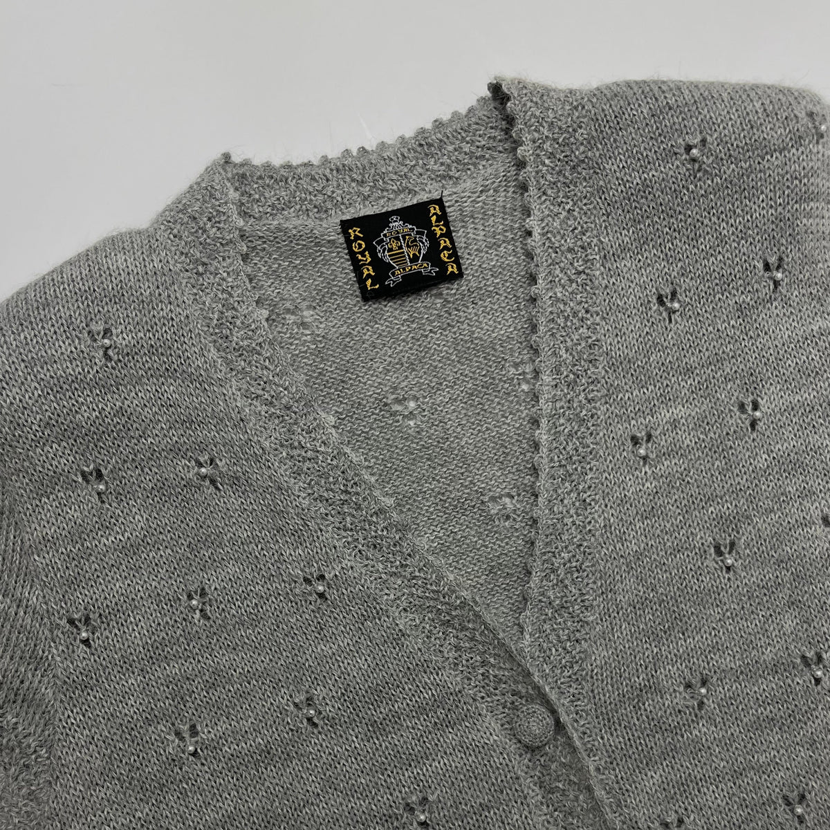 [Online Exclusive Price] Knit / Vest / 100% Alpaca / RoyalAlpaca