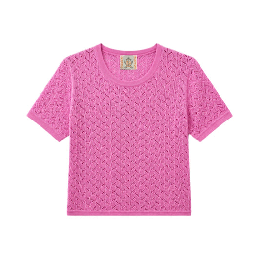 [Online Exclusive] 100% Pima Cotton Knit T-Shirt, Organic Cotton (Replica)