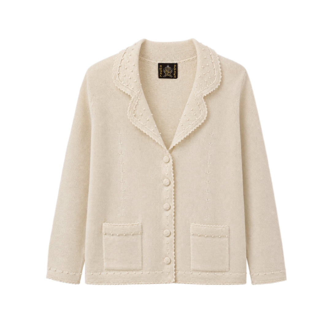 《オンライン限定価格》ニット / カーディガン/ Knit Cardigan / アルパカ100％ / RoyalAlpaca_ロイヤルアルパカ