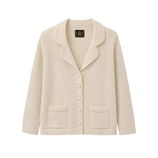 [Online Exclusive Price] Knit / Cardigan / 100% Alpaca / RoyalAlpaca
