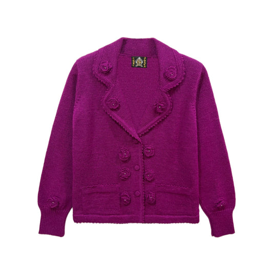 Limited Time Sale: Knit / Cardigan / 100% Alpaca / RoyalAlpaca