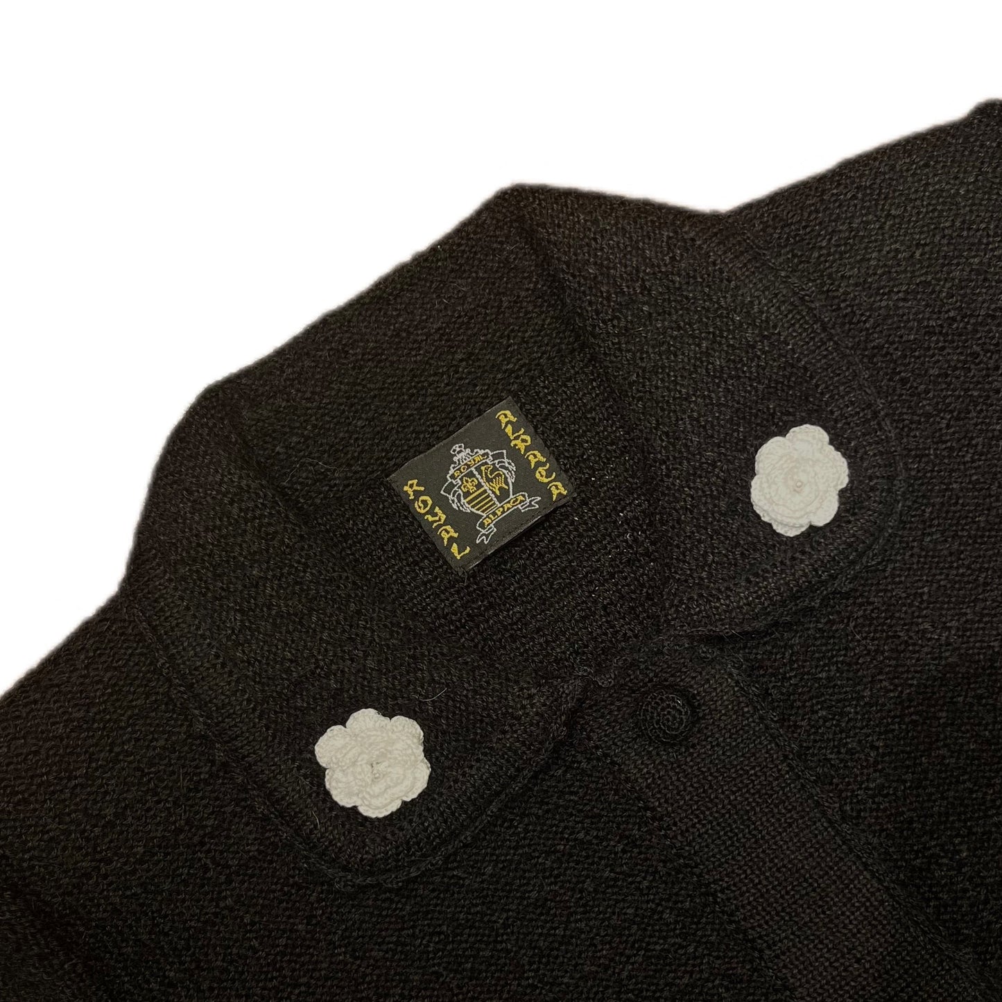 Limited Time Sale: Knit / Cardigan / 100% Alpaca / RoyalAlpaca
