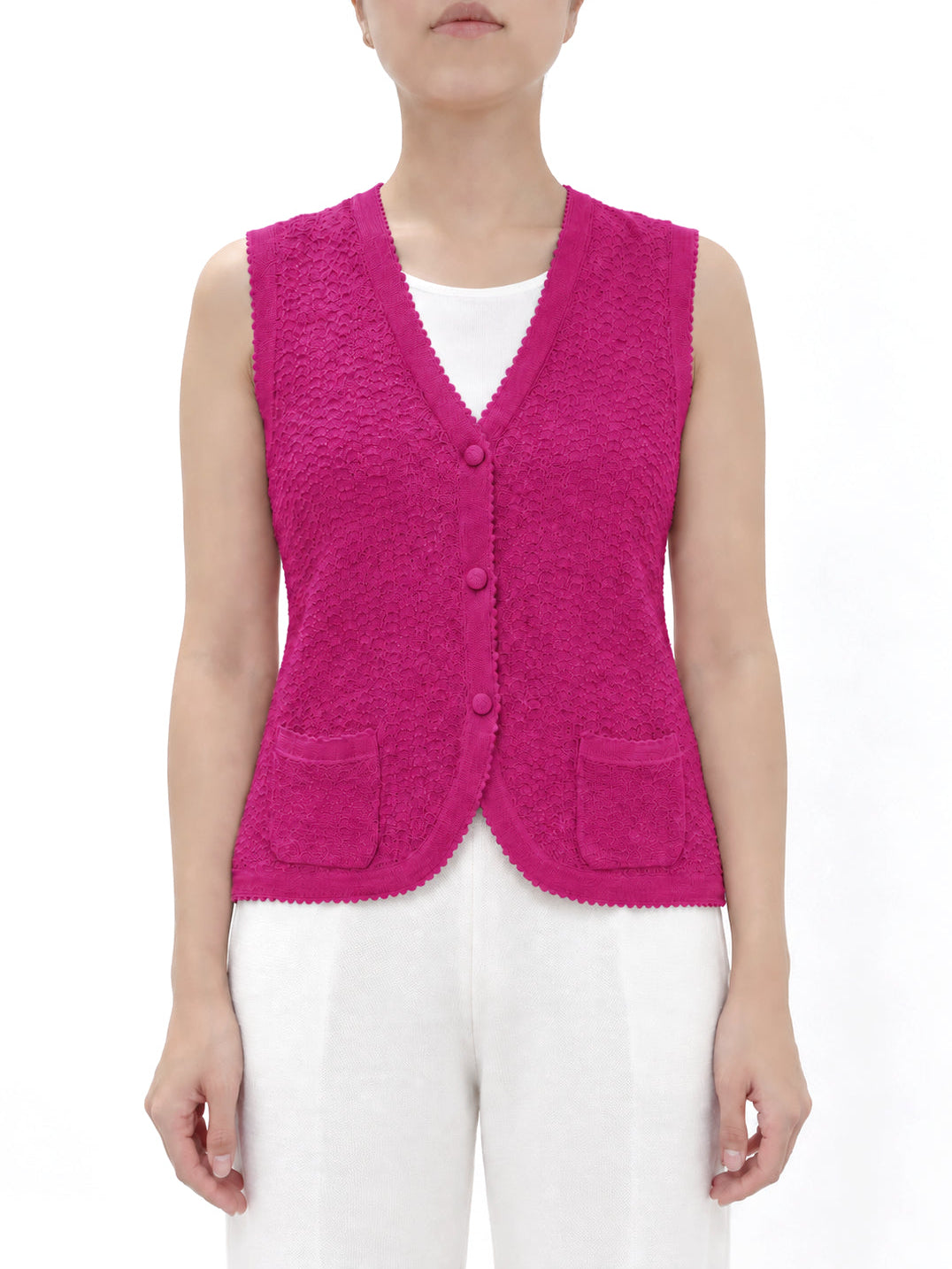 [Online Exclusive Price] Knit / Vest / 100% Alpaca / RoyalAlpaca